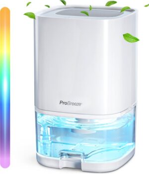 Pro Breeze PB-17W kleine luchtontvochtiger